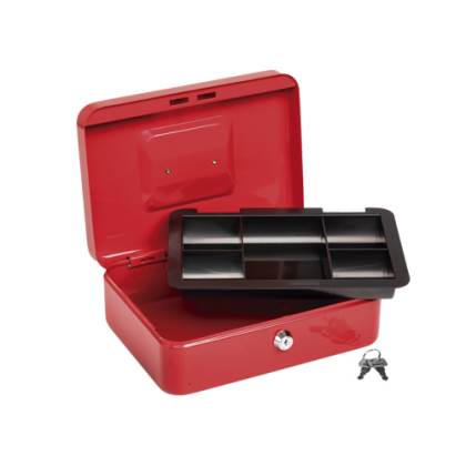 Cofre portavalores con llave  